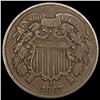 Image 1 : 1867 Two-Cent Piece LIGHTLY CIRCULATED