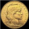 1913 French 20 Francs Rooster Coin CHOICE BU