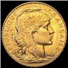 1908 France 20 Francs Rooster CHOICE BU