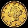 Image 1 : 1853 Liberty Head Gold Dollar CLOSELY UNCIRCULATED