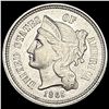 1865 Three-Cent Nickel CHOICE AU