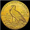 Image 2 : 1910 Indian Head $2.50 Gold Quarter Eagl CLOSELY UNCIRCULATED