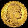 1914 French 20 Francs Rooster CHOICE BU