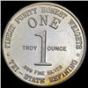 1976-1976 Tri-State Refining 1 oz Silver GEM BU