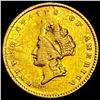 1855-S Liberty Head Gold Dollar HIGH GRADE
