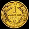 Image 2 : 1850 Liberty Head Gold Dollar CLOSELY UNCIRCULATED