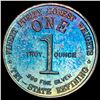 Image 1 : 1776-1976 Tri-State Refining Silver Roun GEM BU
