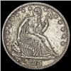 Image 1 : 1861 Seated Liberty Half Dollar CLOSELY UNCIRCULATED
