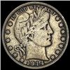 1914 Barber Half Dollar LIGHTLY CIRCULATED