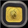 Image 1 : 2016 Australia $15 Gold Square Coin GEM BU
