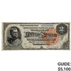 Image 1 : 1886 $2 "HANCOCK" SILVER CERTIFICATE XF