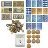 Image 1 : 1909-1978 Large US and Foreign Coin and Currency Lot [464 Coins]