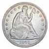 1847 Seated Liberty Dollar XF
