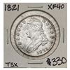 1821 Capped Bust Half Dollar AU