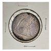 1871 Seated Liberty Dollar AU