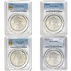 1883-1921 [4] Morgan Silver Dollar PCGS MS62-63
