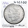 1886-O Morgan Silver Dollar AU+