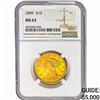 Image 1 : 1899 $10 Gold Eagle NGC MS63