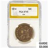 1814 Capped Bust Half Dollar PGA XF45 E/A