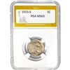 1915-S Buffalo Nickel PGA MS63