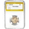 1939-D Jefferson Nickel PGA MS68