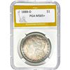 1888-O Morgan Silver Dollar PGA MS65+