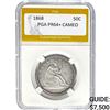 Image 1 : 1868 50C Seated Liberty PGA PR64+ CAMEO
