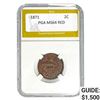 Image 1 : 1871 Two Cent Piece PGA MS64
