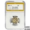 1921-S Buffalo Nickel PGA MS60 Miami COLL.