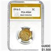1916-S Buffalo Nickel PGA MS64 Miami COLL.
