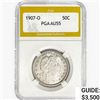 1907-O Barber Half Dollar PGA AU55