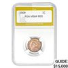 Image 1 : 1909 Indian Head Cent PGA MS64 RED  MS63 PL