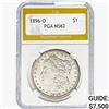 1896-O Morgan Silver Dollar PGA MS62