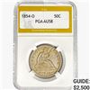 1854-O Seated Liberty Half Dollar PGA AU58