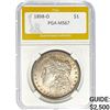 1898-O Morgan Silver Dollar PGA MS67