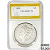 Image 1 : 1898 $1 Morgan Dollar PGA MS67 PL