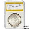 1885-S Morgan Silver Dollar PGA MS65