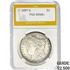 1897-S Morgan Dollar PGA MS66+