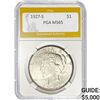 1927-S Peace Dollar PGA MS65