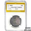 Image 1 : 1866 50C Seated Liberty PGA PR67 CAMEO