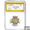 1913-D Buffalo Nickel PGA MS66