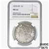 Image 1 : 1878 8TF Morgan Silver Dollar NGC MS62