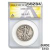 1938-D Walking Liberty Half Dollar ANACS VG10