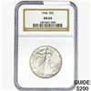 Image 1 : 1945 Walking Liberty Half Dollar NGC MS64