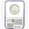 Image 2 : 1945 Walking Liberty Half Dollar NGC MS64
