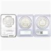 Image 2 : [3]1995-1996 Commem. Silver Dollars PCGS/NGC PR69 UC, DCAM