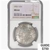1921-S Morgan Silver Dollar NGC MS64