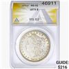 1879 Morgan Silver Dollar ANACS MS62