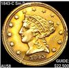 Image 1 : 1843-C Sm Date $2.50 Gold Quarter Eagle