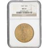 Image 1 : 1927 $20 Gold Double Eagle NGC MS63